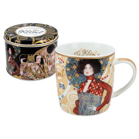 Kubek w puszce Carmani 420ml - G. Klimt, Emilie Floge